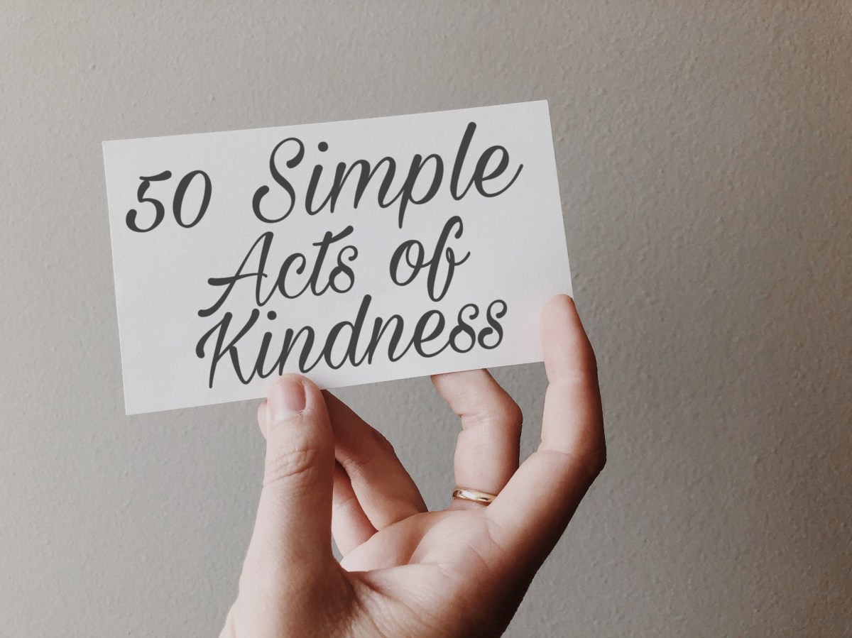 50 Simple Acts of&nbsp;Kindness